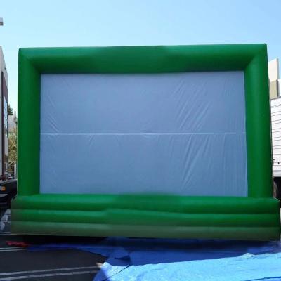 China Indoor / Outdoor Advertising Inflatable Cinema Inflatable Rear Projection Screen for sale