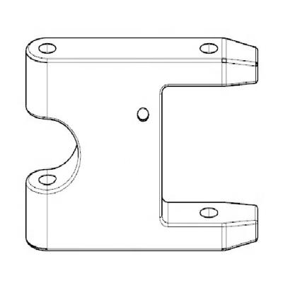 China Adjustable Wrench Parts OEM Metal Powder Injection Molding Parts Manufacturers Attach Holder For Adjustable Wrench Parts for sale