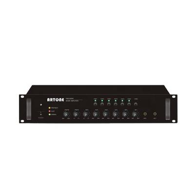 China reliable 5A ARTONE 60W PMA-E6060 6 zone 60w PA mixer amplifier for sale