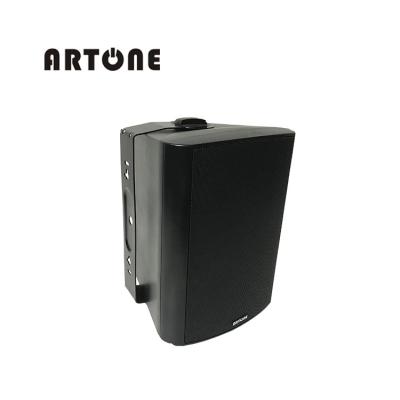 China Patio BT5.0 BS-1604A Wireless PA System Best Stereo Powered Active Speaker System 100W Wall Mount Speaker for sale