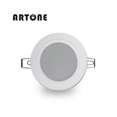 China Modern Design CS-30 Mini Ceiling Speaker For Commercial Full Range Plastic Audio Or Public Announcement for sale