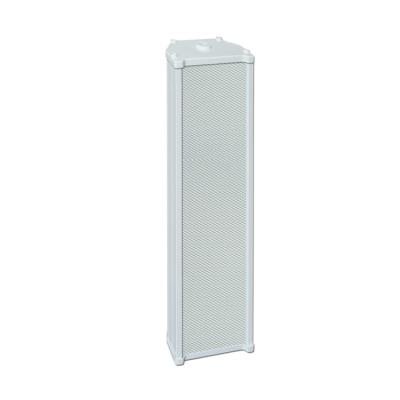 China PA TZ-545 100V Column Aluminum White 45w Outdoor Speaker For School Sound System for sale