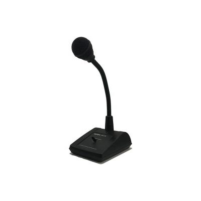 China Professional Dynamic Wired Goose-Neck MIC-66 With 6.3 Jacks Table Mic PTTs MIC-66 for sale