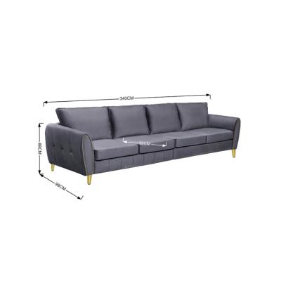 China Wholesale Convertible Lounger Couch Living Room Sofa Set Furniture From China Supplier for sale