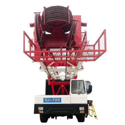 中国 energy & Competitive Price Oil Mining Workover Rig 750Hp Workover Rig 販売のため