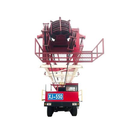 China energy & Professional Oil Extraction Plant Truck Mounted Wells Mining / Drilling / Workover Rigs Workover Rig for sale