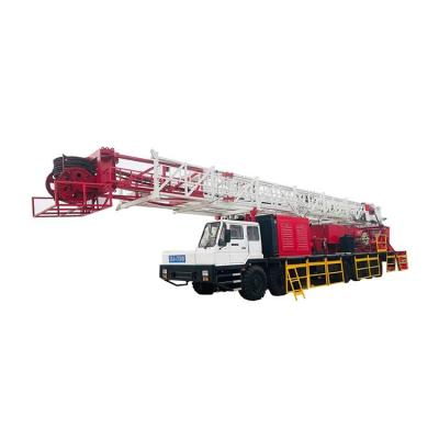 China energy & Premium Quality Oil Mining Equipment 750Hp Xj750 Workover Rig Truck Mounted Drilling /Workover Rigs en venta