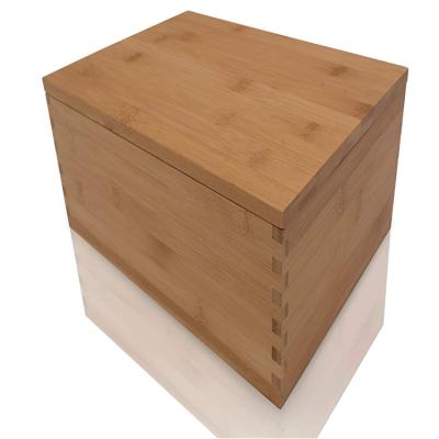 China Europe Versatile Dilapidation Resistant Storage - Wooden Tray Stash Box Crate Rolling Lid for sale