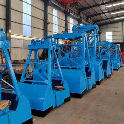 China High Quality Ports Excavator Mini Spin Grapple Electric Motor Grab For Waste Processing for sale