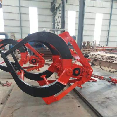 China Ports Direct Selling Mini Excavator Rotation Grapple Four Rope Grab For Waste Handling for sale