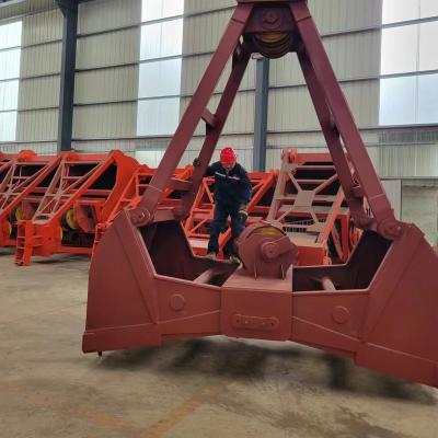 China Ports Factory Direct Sale Grapple Loader Four Rope Grab For Waste Processing for sale