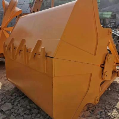 China Ports Direct Selling Loader Excavator Hydraulic Rotation Grapple Grab For Wood for sale