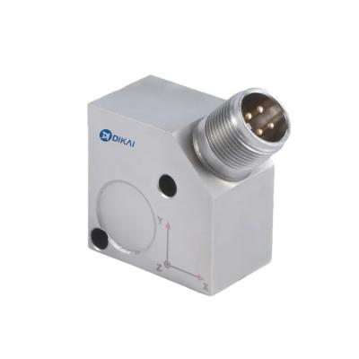 China Acceleration Sensor 100mV/g Integrating Piezoelectric Vibration Three Axis Speed ​​Transducer for sale