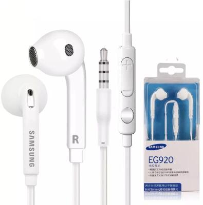 China Retail Package 3.5mm Earphone Durable Stereo Bass In-Ear Wired Handfree Earphones Earbuds Earphone With Mic For Samsung s6 s7 for sale