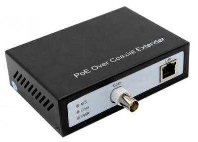 China 10/100Mbps POE over Coax Converter, Ethernet Over Coax Extender 300m For IP Camera for sale