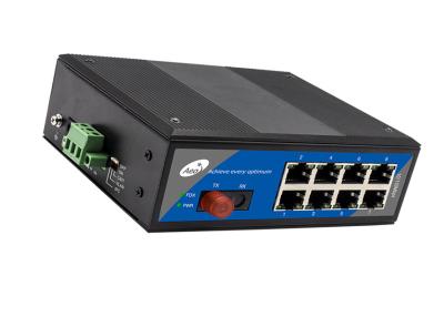 China Gigabit POE Ethernet Switch 8 Port Gigabit Fiber 8 10/100Mbps POE Port for sale