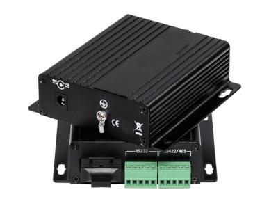 China RS232 RS422 RS485 Serial to Fiber Modem Dual Single Fiber SC Fiber Media Converter ​ for sale