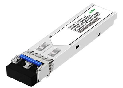 China 1.25G SFP Transceiver Dual Fiber Singlemode 1310nm 20km LC 1000M SFP Module for sale