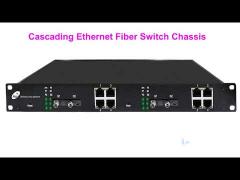 Rack Mount Ethernet Fiber Switch 16 10/100M Optical 2 Gigabit SFP 4 Gigabit Ethernet Ports