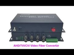 RJ11 Telephone 20KM SM Single Fiber Video Converter