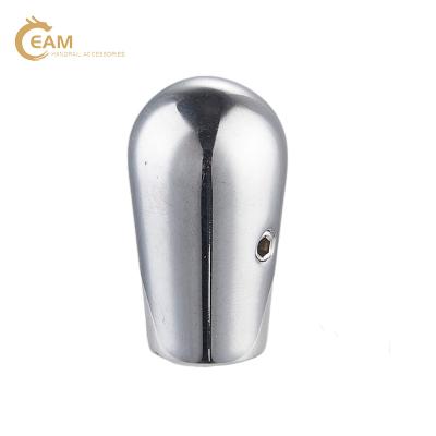 China Modern Stainless Steel Pipe Connector Fittings Post Tube Railing Decorative Railing Staircase Fencing Round Pipe End Cap for sale