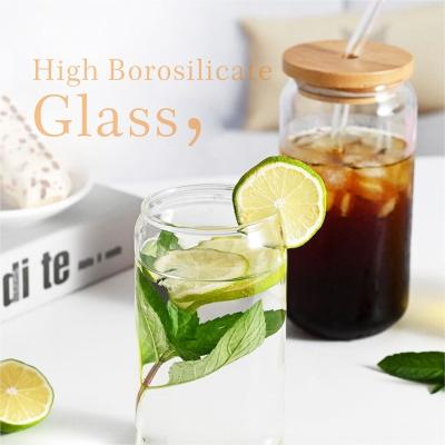 China PORTABLE creative box modeling coke glass borosilicate glass the top with the lid appearance high standard of the juice glass for sale