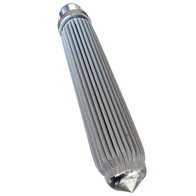 China Stainless Steel Industrial Pleated Candle Filter For Industrial for sale