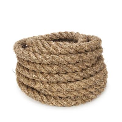 China General Vessel Mooring Manufacturers 6mm Diameter HOT Selling 100% Natural Sisal Rope For Crafts for sale