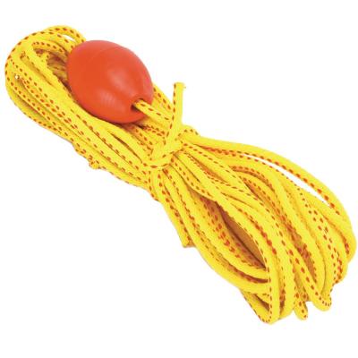 China 10mm Wear Resistant Waterproof Wear Resistant Waterproof PP Braided Water Rescue Floating Rope for sale