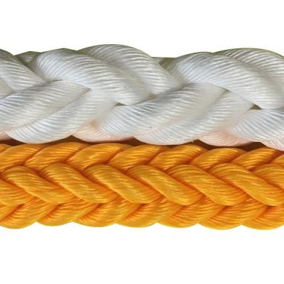 China Marine PP 8 Strand Polypropylene Monofilament Rope for sale