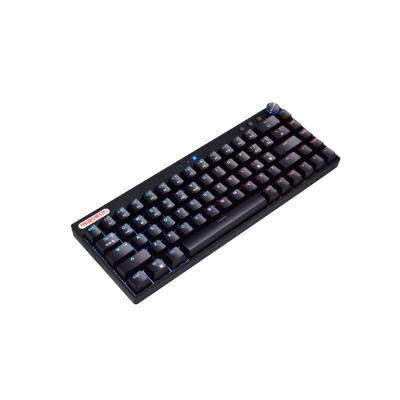 China High Quality Anti-ghosting Wireless Fast Sensitive Keys Portable Keyboard with RGB Backlit Black Cyan Red Tea Switches for sale