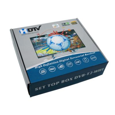 China Free DVB-T2 To Air TV Receivers Digital TV STB For Colombia TV Set Top Box 220*150*40mm for sale