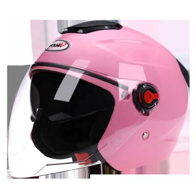 China Accessories Helmets 3/4 Double Face Visor Open Face Helmet CCC Certification Motorcycle Helmets 3/4 Half Helmets Motorcycle Customeriz COLOR Material Type for sale