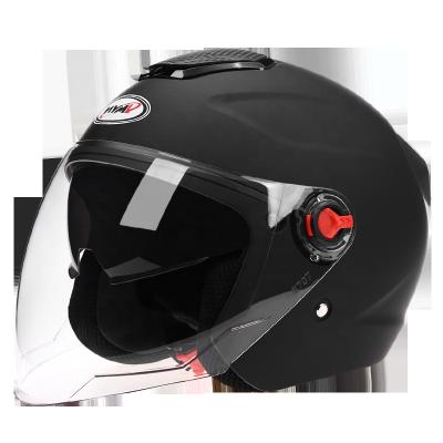 China Accessories Helmets 3/4 Double Face Visor Open Face Helmet CCC Certification Motorcycle Helmets 3/4 Half Helmets Motorcycle Customeriz COLOR Material Type for sale