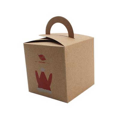 China Recycled Gift Box Coated Paper Presentation Materials Durable Gift Box Plain Paper Folding Cute Packaging Box for sale