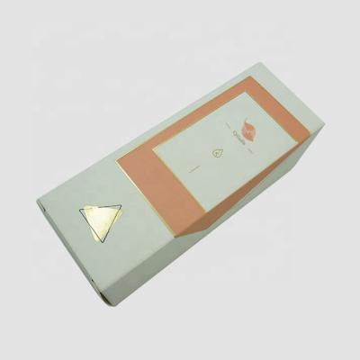 China recyclable & Handmade Custom Logo Printed Paper Box Cosmetic Box Packing Boxes For Make Up With Factory Price for sale