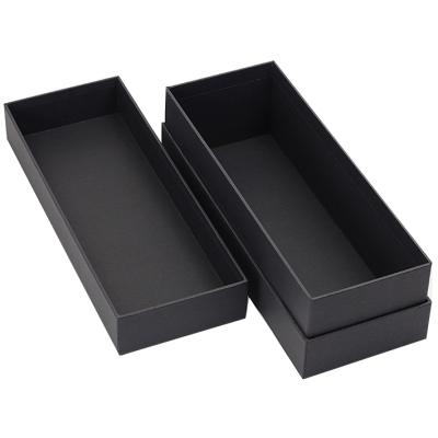 China recyclable & Handmade Jewelry Recycled Packaging Boxes Custom Black Paper Box Packaging Box Packaging for sale