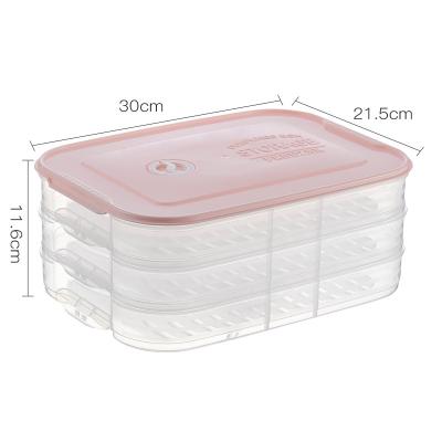 China Eco Stored Plastic Storage Boxes Save Space Bulk Packaging Food Storage Container Bpa Free for sale