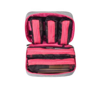 China New Product Eco - Friendly Removable Cosmetic Bags Custom Pattern Makeup Pouch For Travel for sale