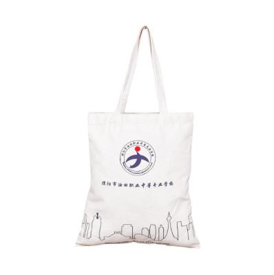 China Cheap Customized Eco - Friendly Logo Tote Shopping Bag Canvas Bag Cotton Bag With Logo for sale