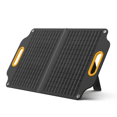 China 40 Watt Powerness Patented LCD Display Solar Panel Boosting Portable Foldable Solar Panel Solar Charger 0 for sale