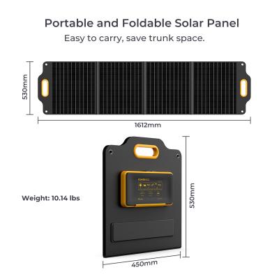 China 120 Watt Powerness Patented LCD Display Solar Panel Boosting Portable Solar Panel Solar Charger 0 for sale