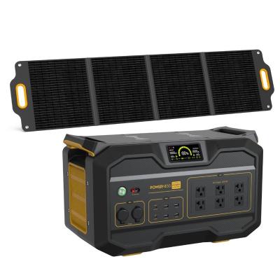 China 2500W Outdoor Power Station+200W Charger 2500W Generator Set 2500W Emergency Backup Generator Solar Outdoor Solar Panel for sale