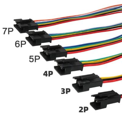 China JST Electronic SM 2.54 Electronic Cable Assembly for sale