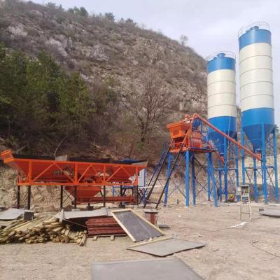 China Building Material Shops HZS35 Factory Supply Small Ready Mixed Concrete Batching Plant Manufacturer for sale