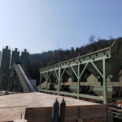 China Building material stores road building construction must buy HZS90 concrete batching plant for sale for sale