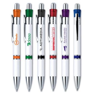 China High Quality China Made OEM Alexluca Italy Brand Business Promotional Gift Pen High Quality Ballpoint Pen With Logo Plastic Ballpoint Pen Customized for sale