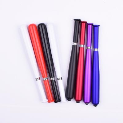 China Promotional Pen Customized Baseball Bat Tip Pen-Custom Metallic Logo Imprint for sale