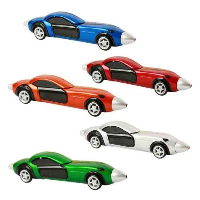 China Racer Car Promotional Pen Customized Ballpoint Pen For Kids And Children Funny Ballpoint Pen for sale