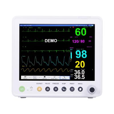 China Sprachdrahtloser zentraler Monitor-multi Parameter-Patientenmonitor der Unterstützungs16 zu verkaufen